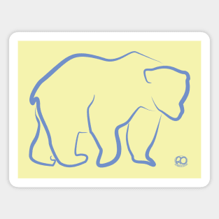 Bear Walking Magnet